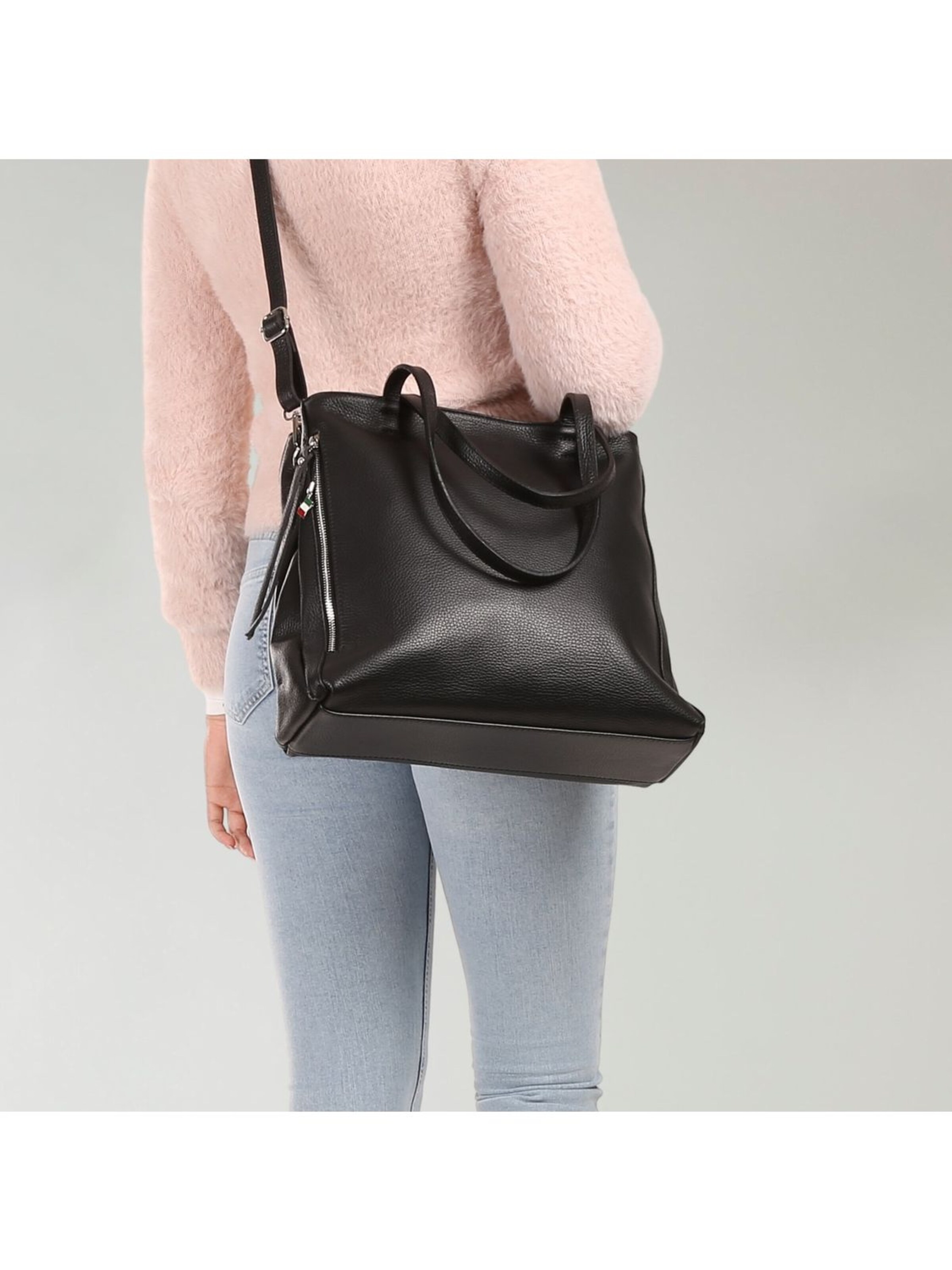 Sac bandoulière Florence en noir