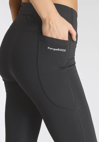 KangaROOS Skinny Leggings in Schwarz