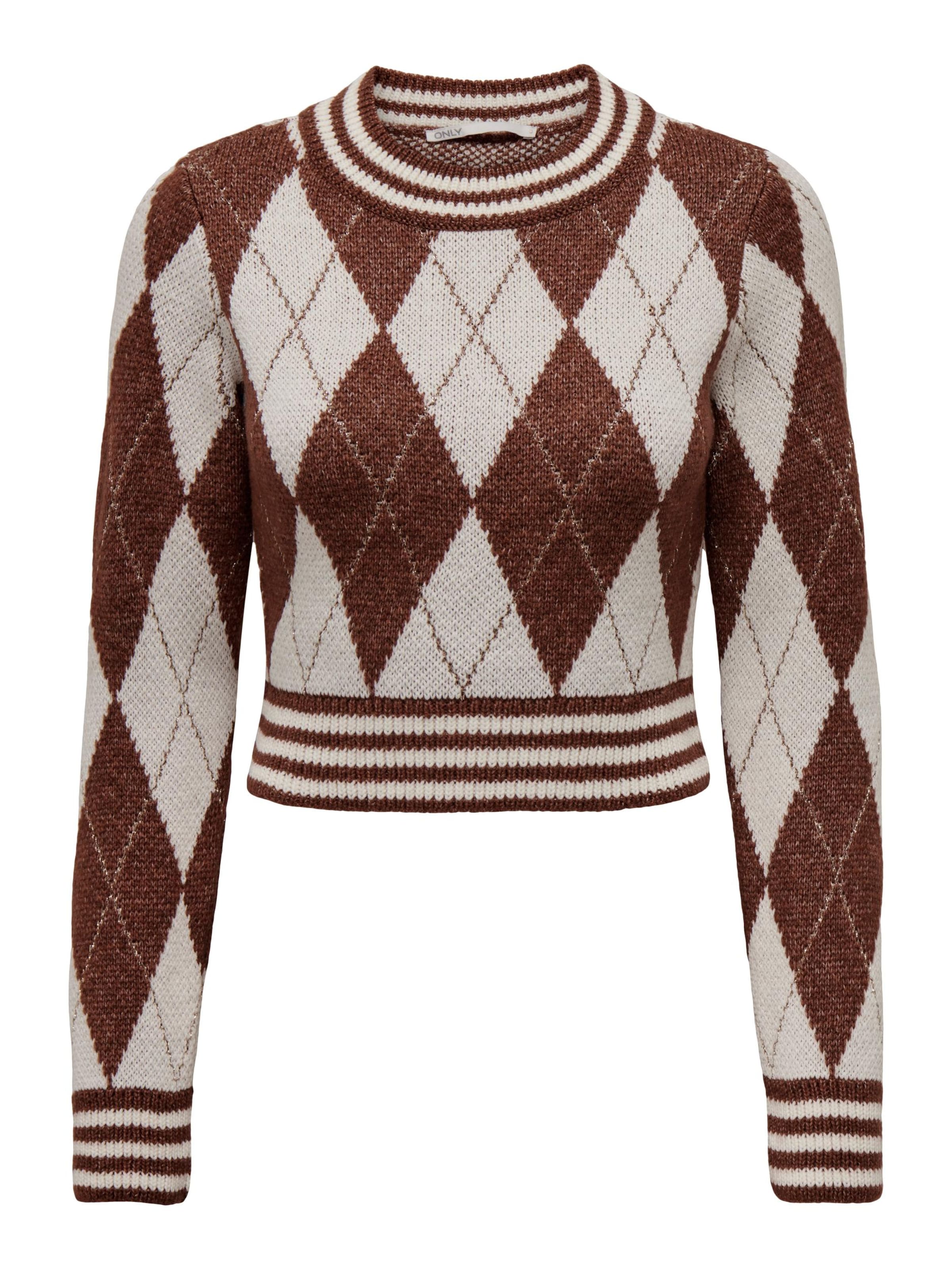 Pullover 'MUSE' di ONLY in marrone: frontale