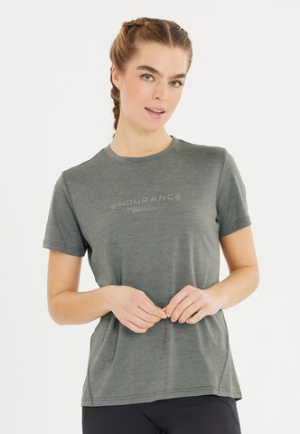 ENDURANCE Performance shirt in Green: front