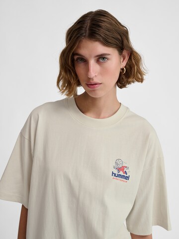 T-Shirt 'Headball' Hummel en blanc