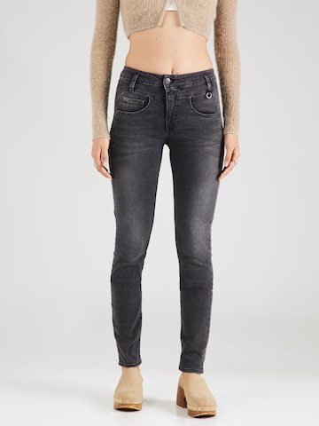 Skinny Jean 'Sharp' Herrlicher en gris : devant