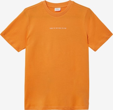 s.Oliver Shirt in Orange: front
