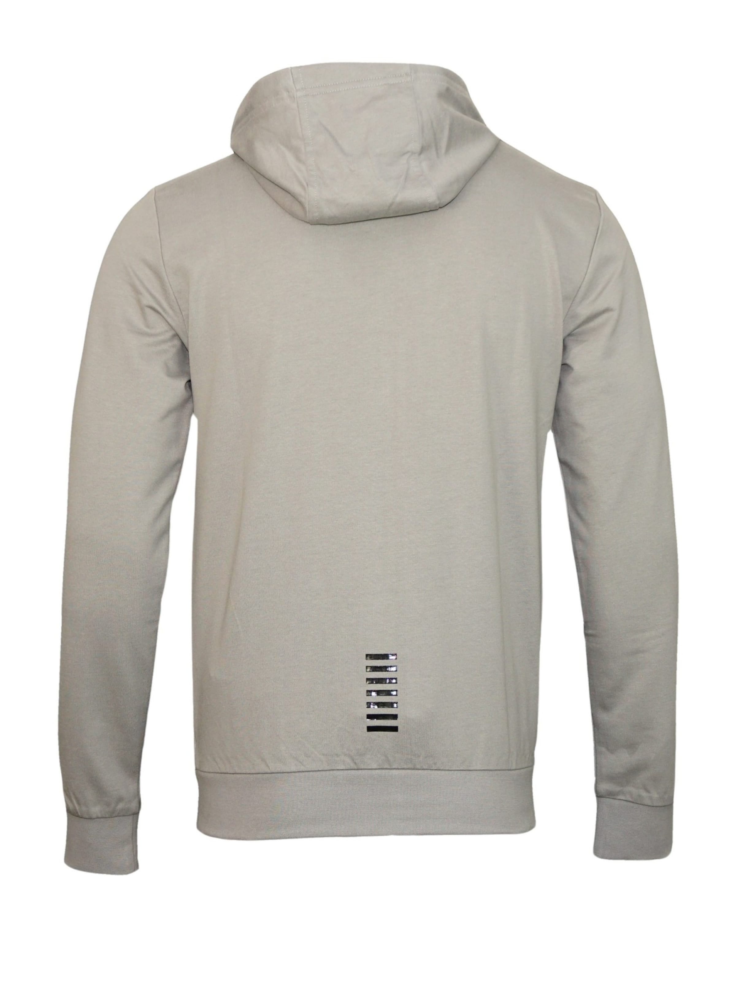 Veste de survêtement EA7 Emporio Armani en gris