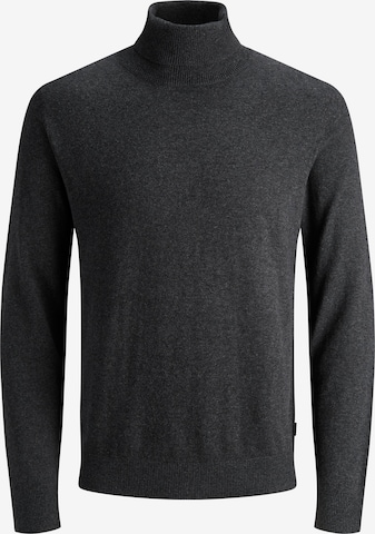 JACK & JONES Sweter 'Emil' w kolorze szary: przód