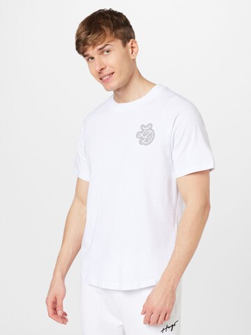 Les Deux T-Shirt 'Darren' in Weiß: Vorderseite