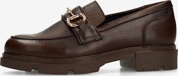 MANFIELD Slipper in Braun: Vorderseite