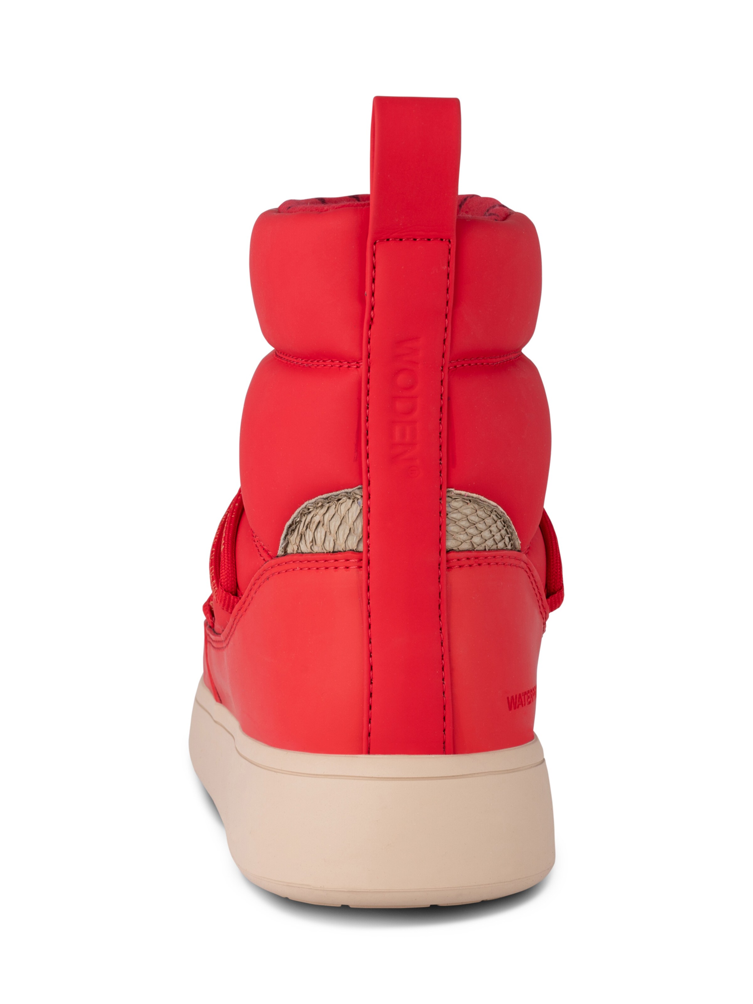 WODEN Snowboots 'Isa' i rød