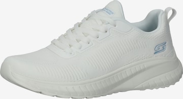 SKECHERS Låg sneaker i vit: framsida