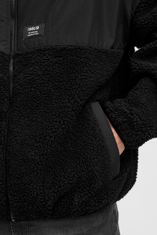 !Solid - Casaco de velo 'Mark' em preto