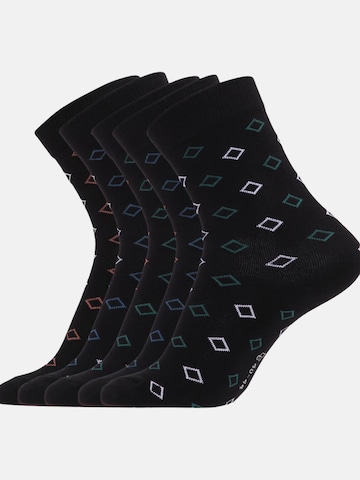 Copenhagen Bamboo Socks in Black: front