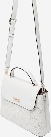 GUESS Handbag 'AMARA' in White: front