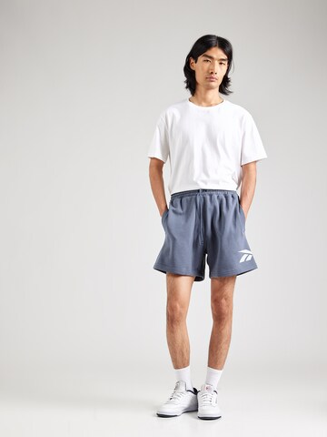 Reebok Regular Sports trousers in Blue