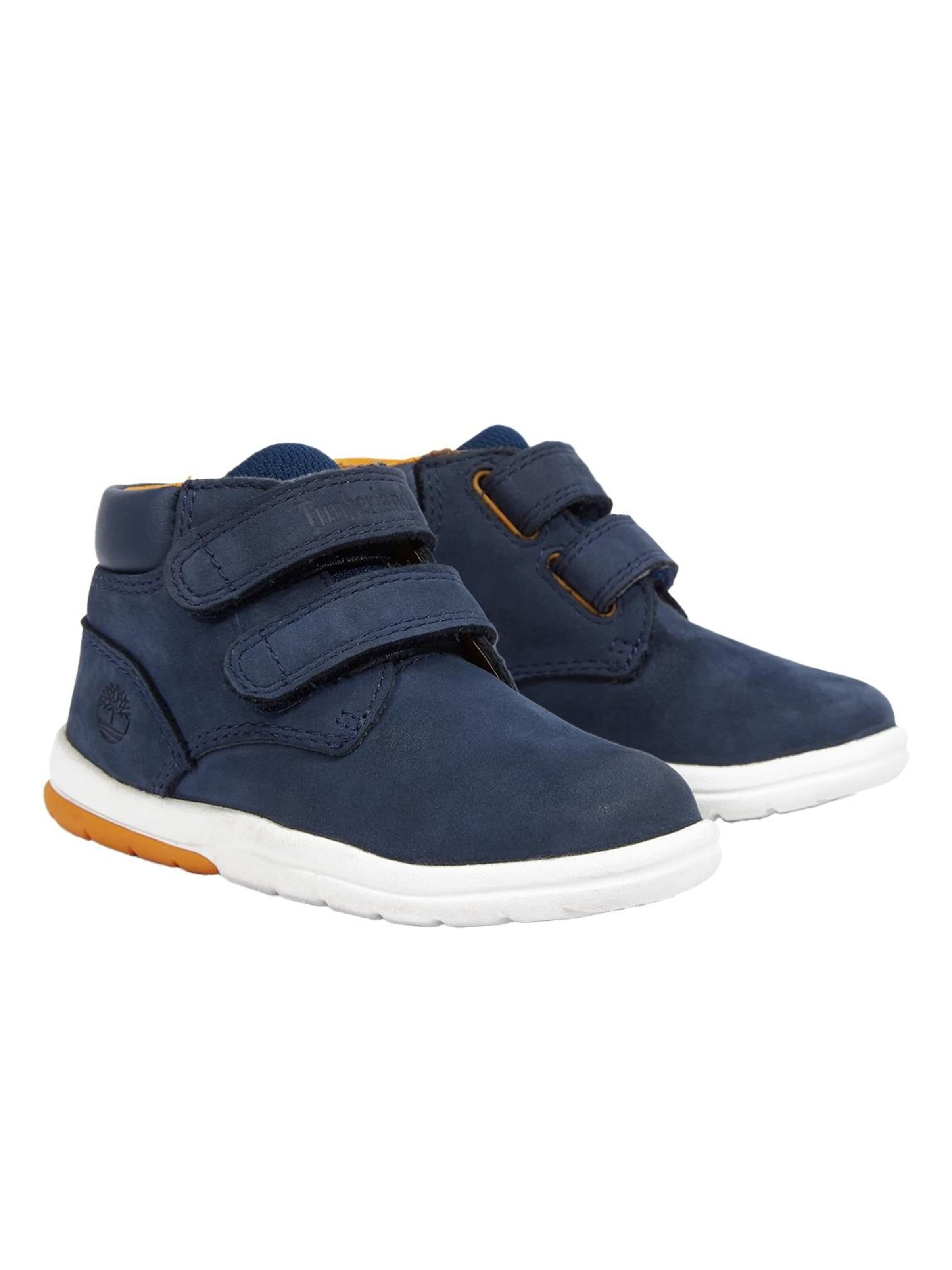 TIMBERLAND Laarzen 'Toddle Tracks MId Hood & Loop Boot' in Blauw