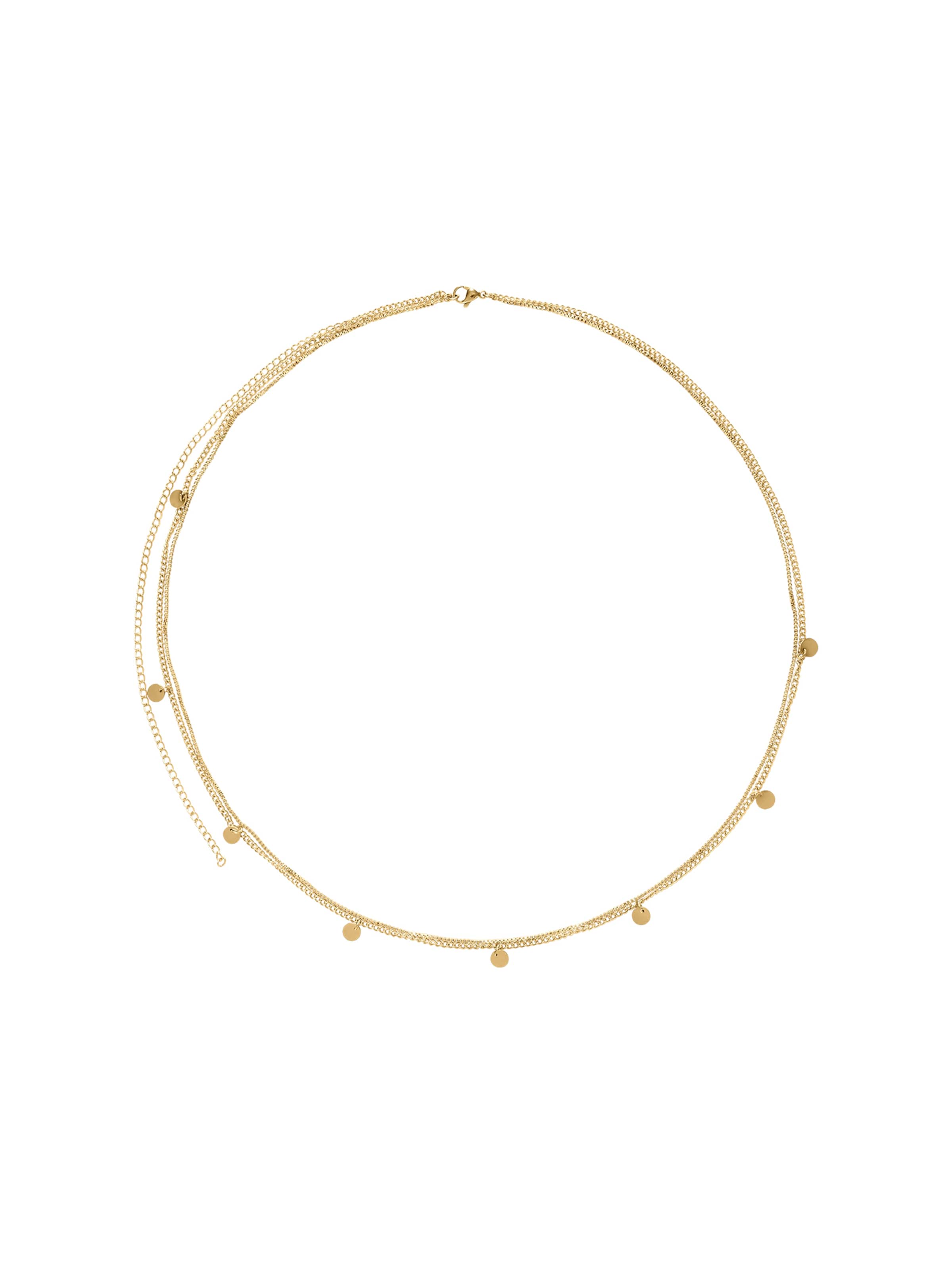 Heideman Ketting 'Arlena' in Goud: voorkant