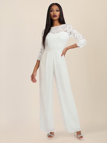 APART Jumpsuit in Weiß: Vorderseite