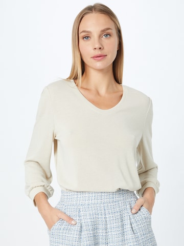 TOM TAILOR Sweater in Beige: front