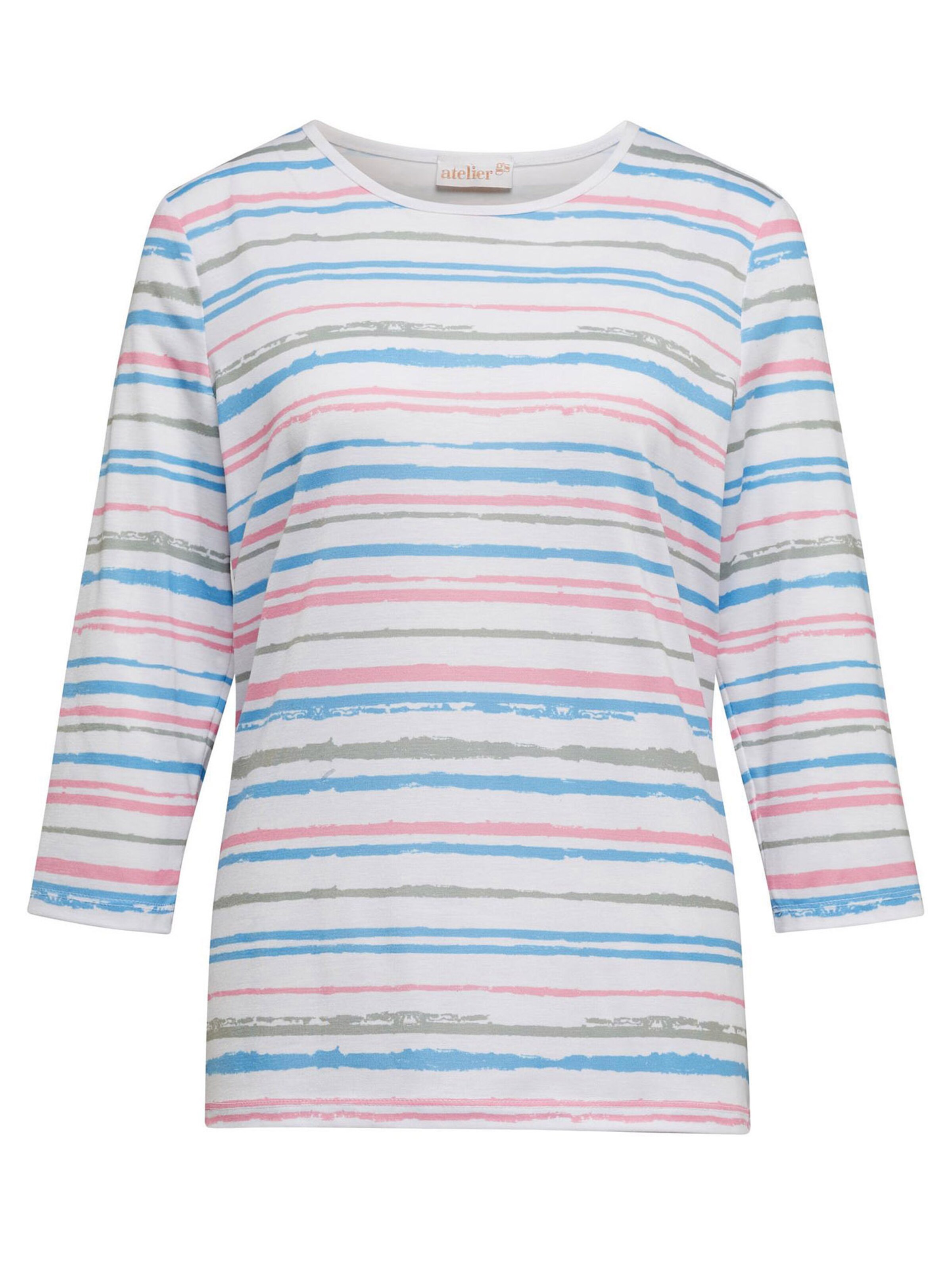 T-shirt Goldner en blanc : devant