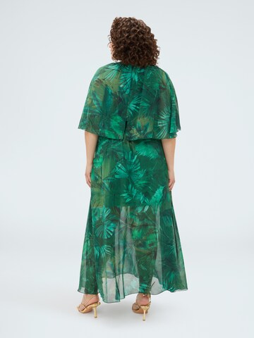 Robe Fiorella Rubino en vert