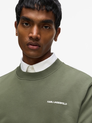 Sweat-shirt 'Rue St-Guillaume' Karl Lagerfeld en vert