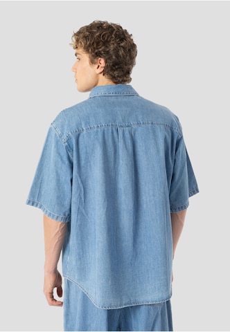 Elias Rumelis Comfort fit Overhemd 'Rollins' in Blauw