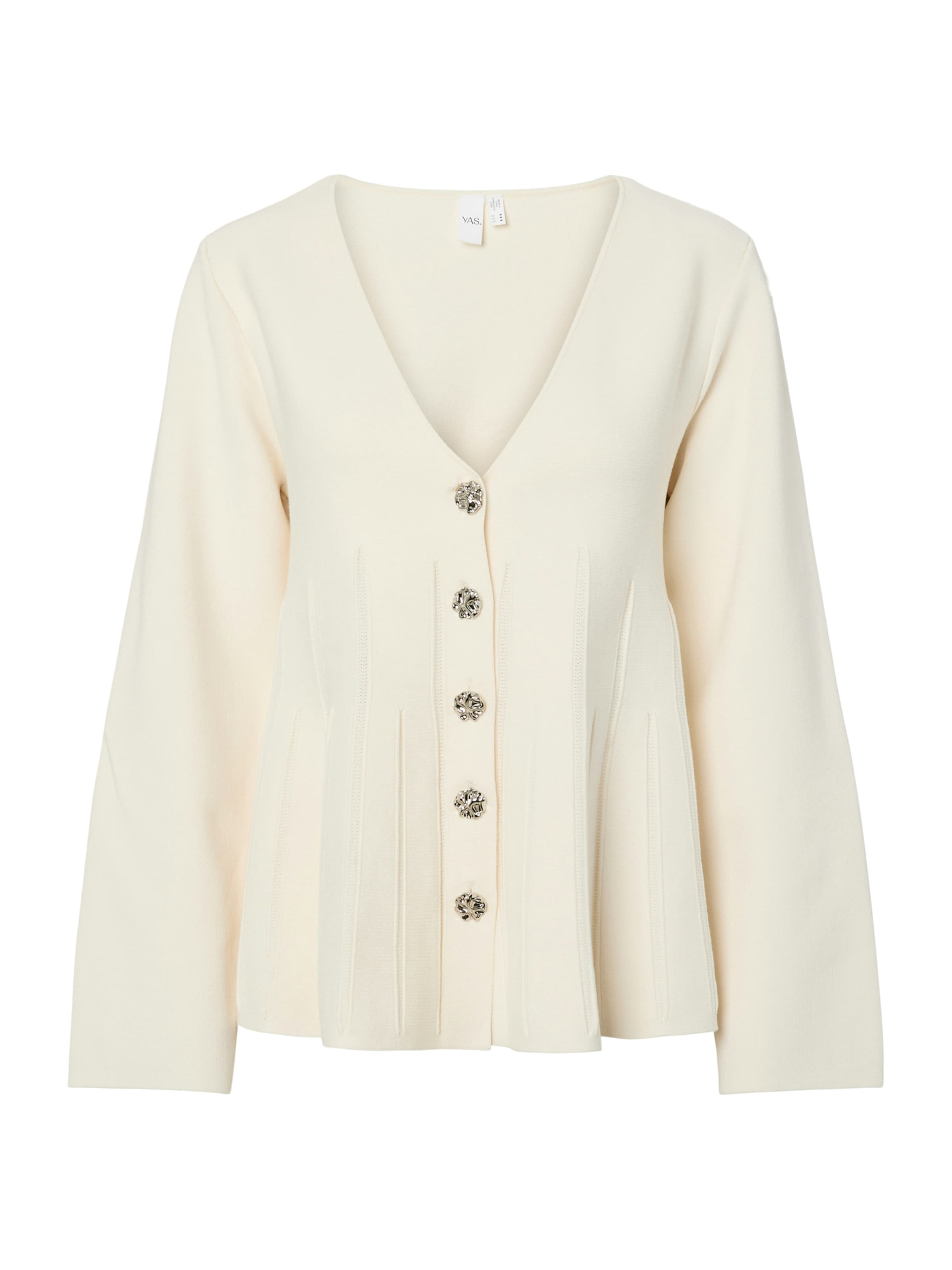 YAS - Cárdigan 'YASMIKLA' en beige: frente