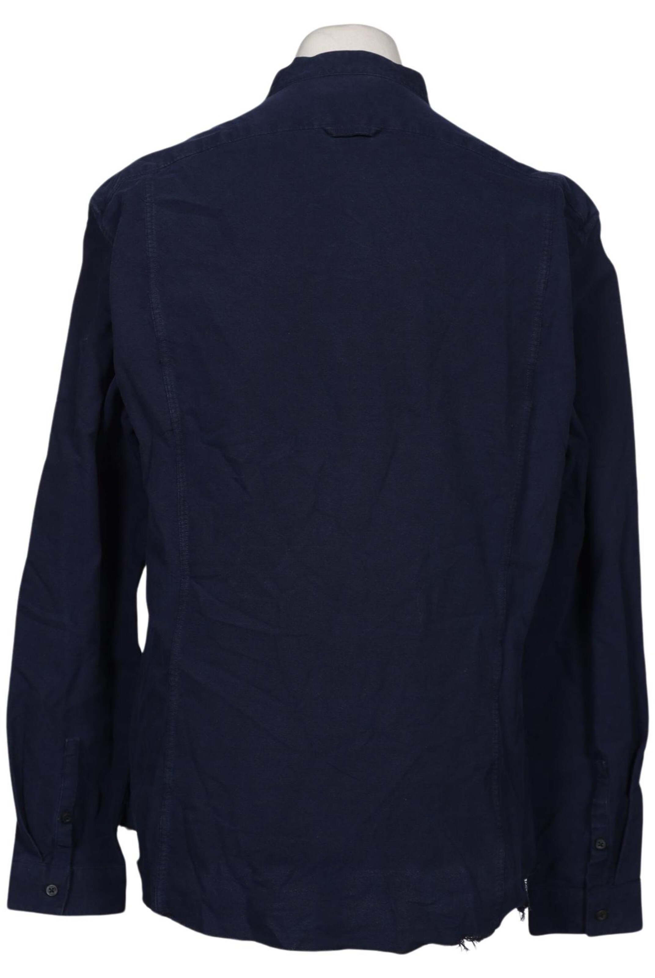 DRYKORN Button Up Shirt in XL in Blue