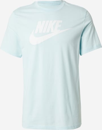 Nike Sportswear Tričko 'Icon Futura' – modrá: přední strana