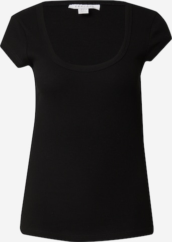 TOPSHOP Shirt in Black: front