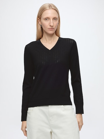 Calvin Klein - Jersey en negro: frente