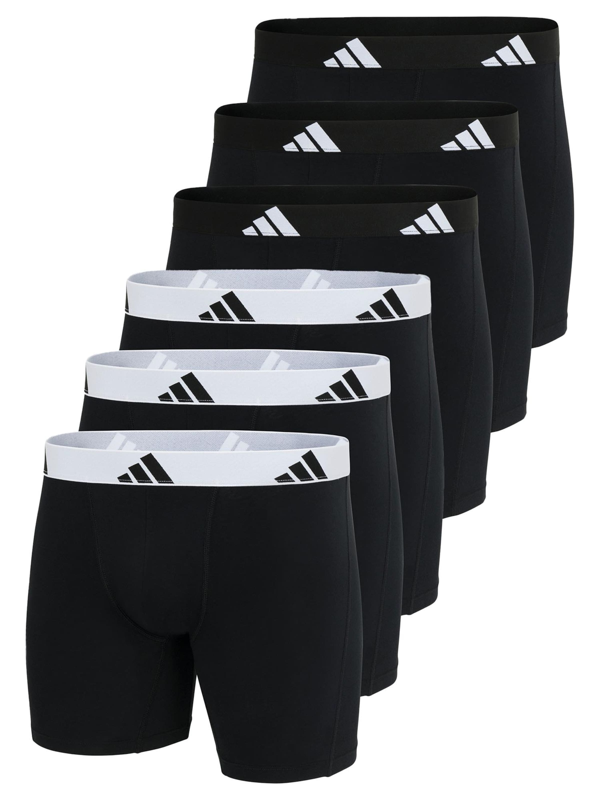 ADIDAS SPORTSWEAR Boxer shorts 'Active Flex Cotton' in Black: front