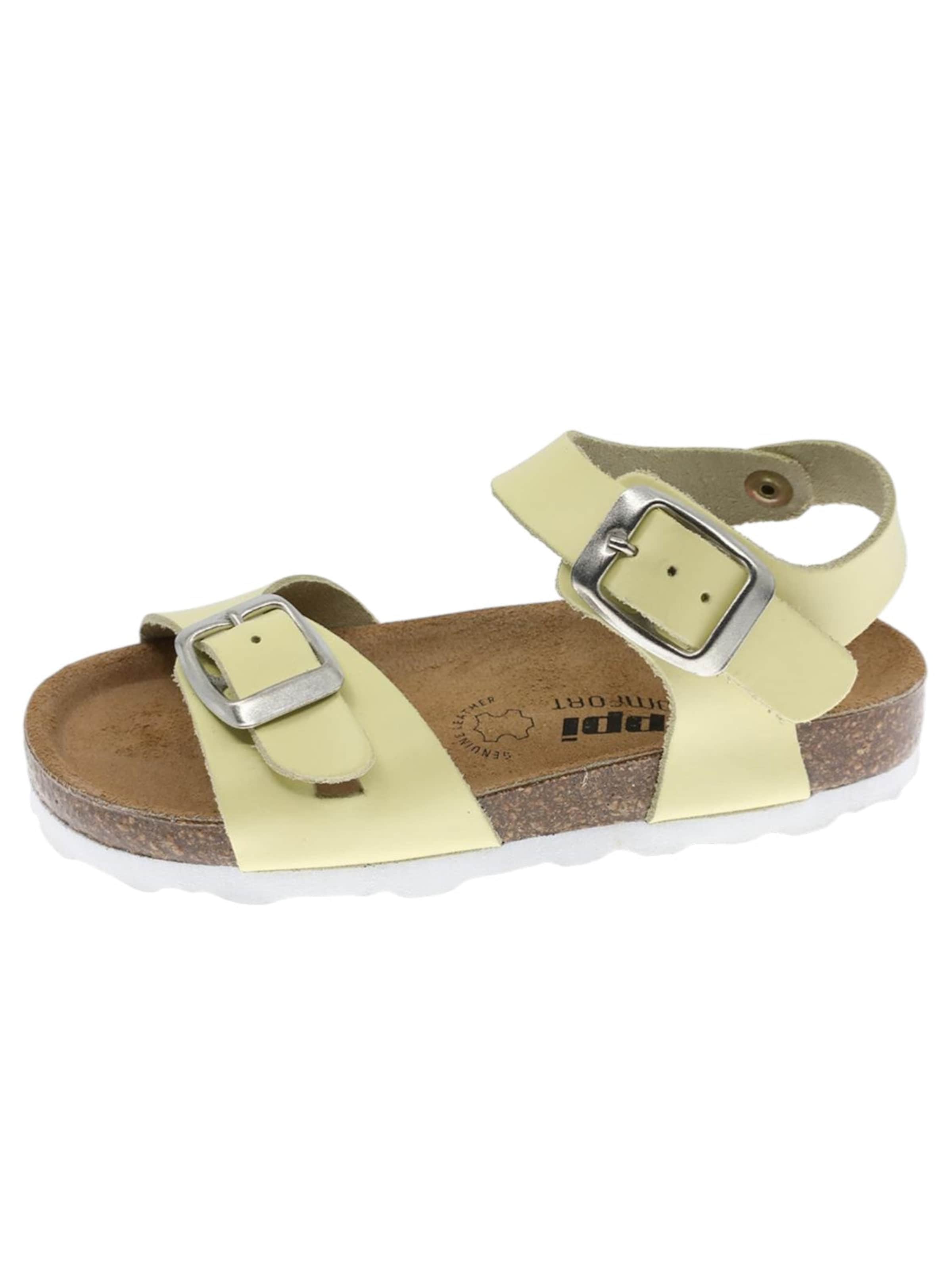 Beppi Sandaler 'Casual Sandal' i gul: forside