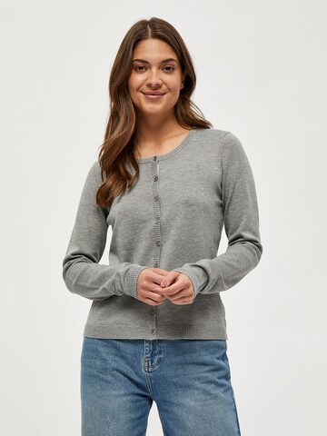 minus Knit Cardigan in Grey: front