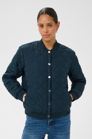 Kaffe Tussenjas 'KAQiana' in Blauw: voorkant