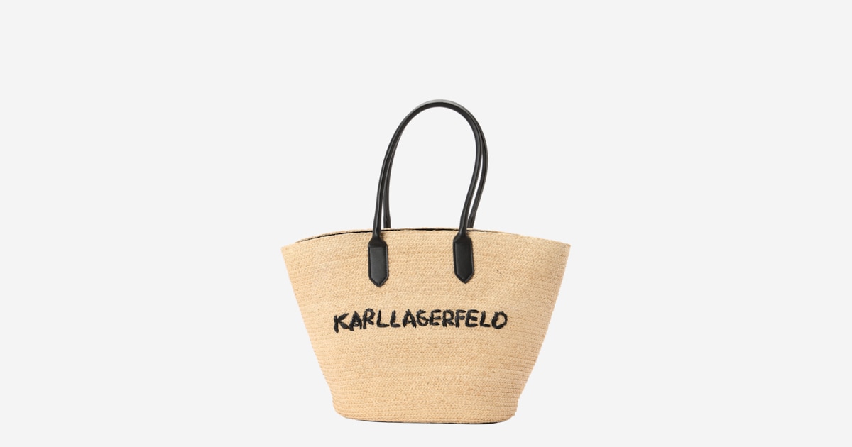 Karl Lagerfeld Strandtasche 'Essential' in Beige ABOUT YOU