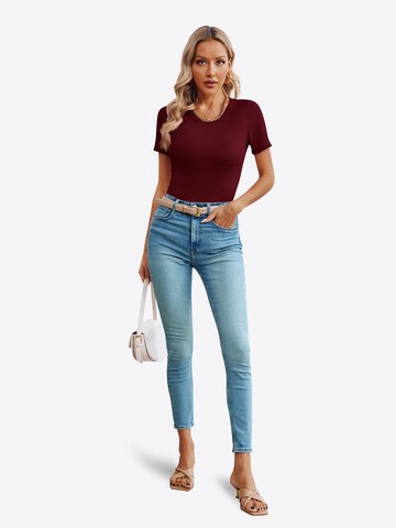 Imily Bela Tričko - Červená