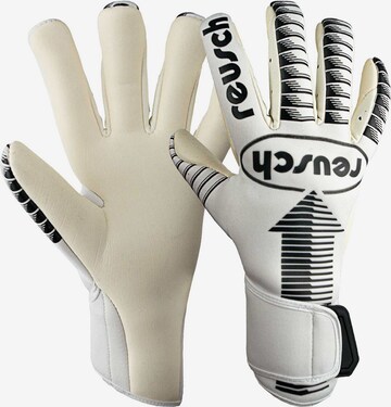 REUSCH Athletic Gloves 'Arrow Gold X' in Black: front