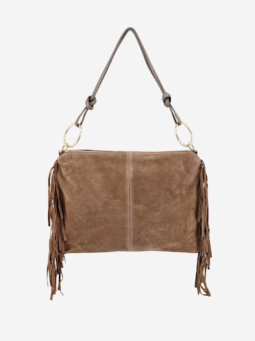 Brise Umhängetasche 'Yana' in Braun: Vorderseite