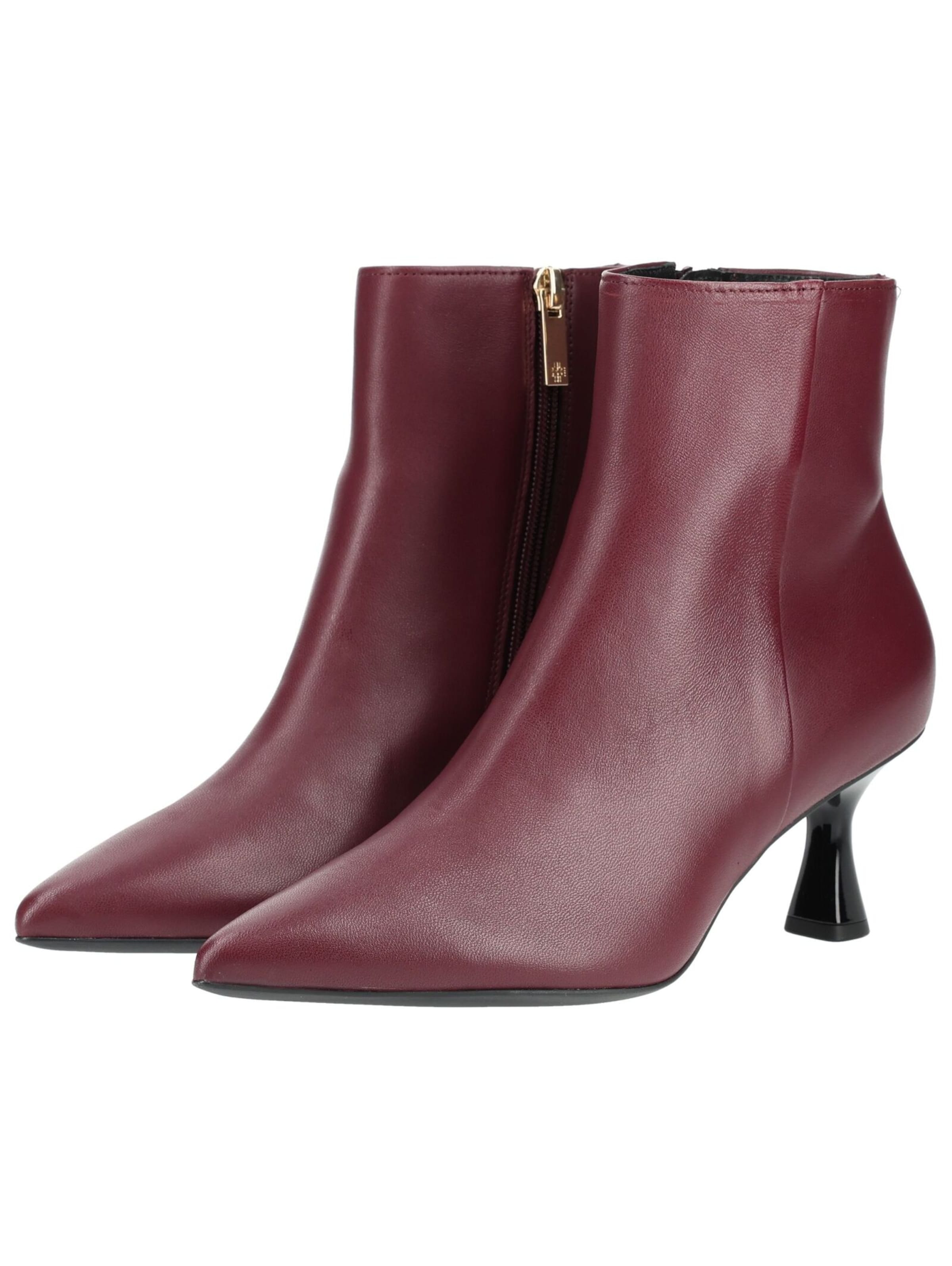 Bottines Högl en rouge