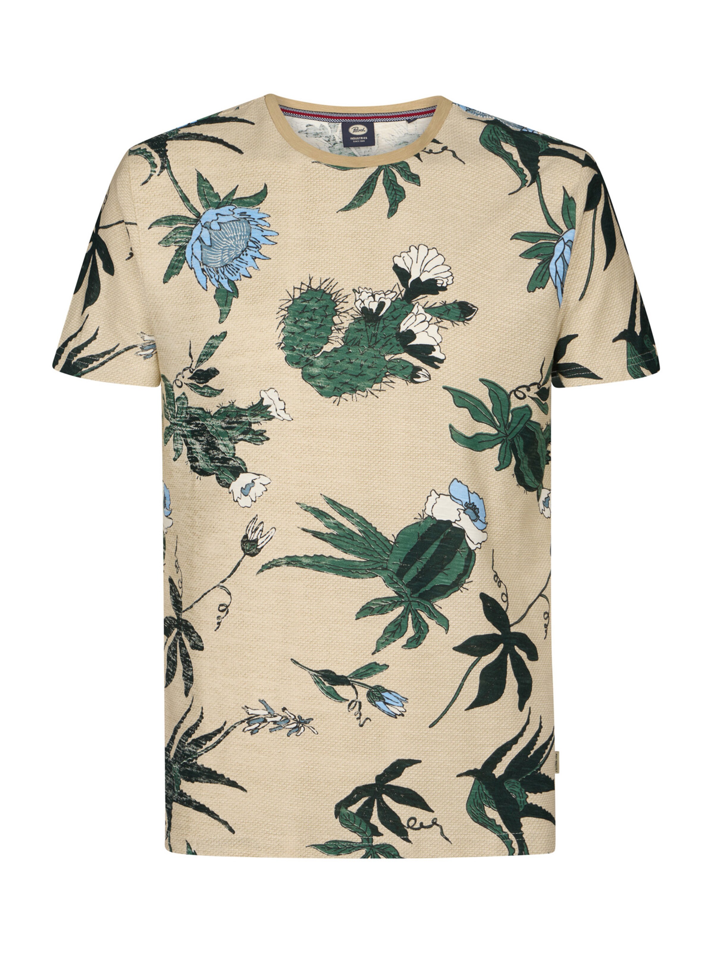 Petrol Industries Póló - barna: elől