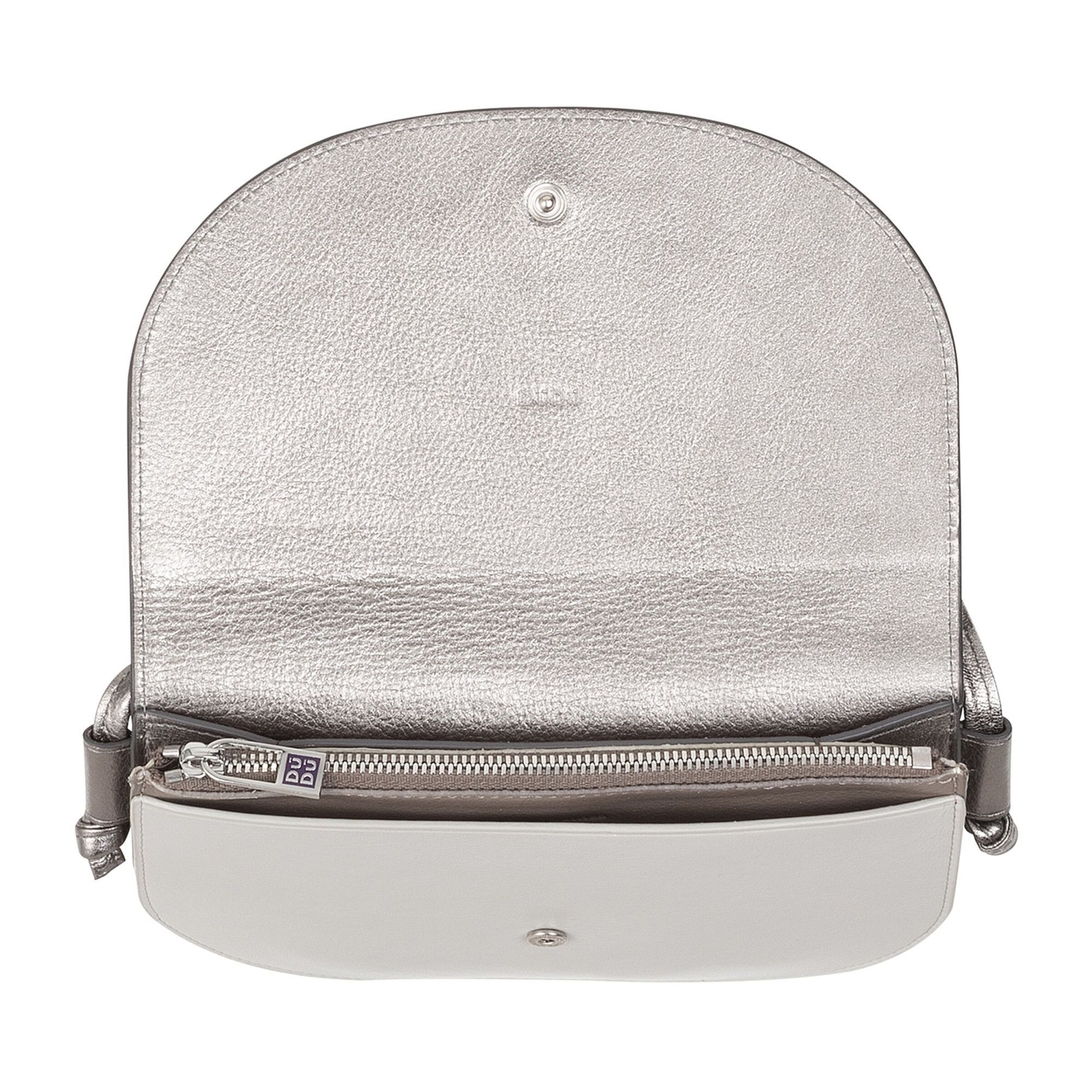 DuDu Crossbody Bag in Silver