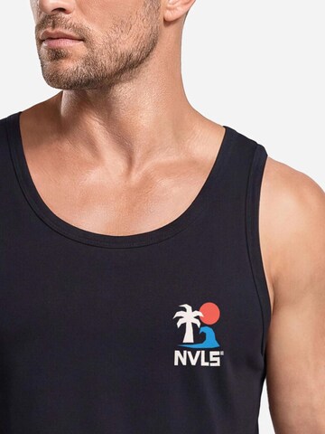 Neverless Shirt 'Beach Palm'‌‌‌‌‌ in Schwarz