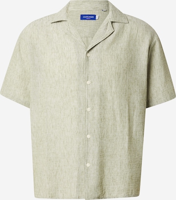 JACK & JONES Средняя посадка Рубашка 'JORHYERES' в Зеленый: спереди