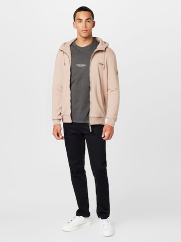 Ragwear Zip-Up Hoodie 'NATE' in Beige