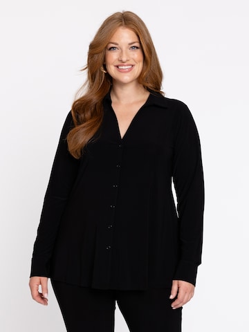 YOEK Blouse in Black: front