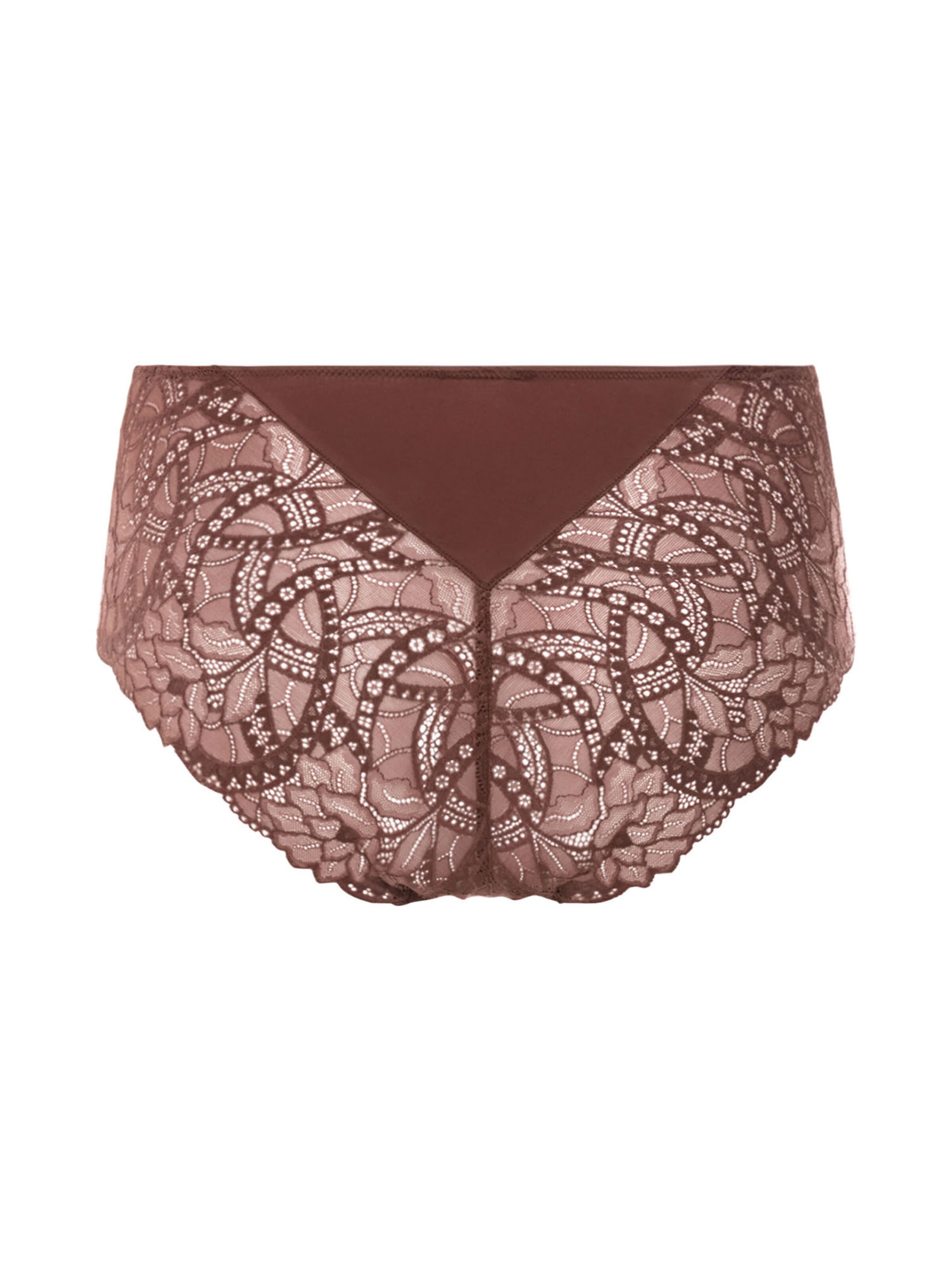 Slip ' Azelia ' Hanro en marron