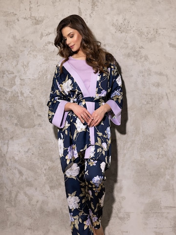 Momenti Per Me Pyjama 'Always Win'‌‌‌‌‌‌‌ in Blau