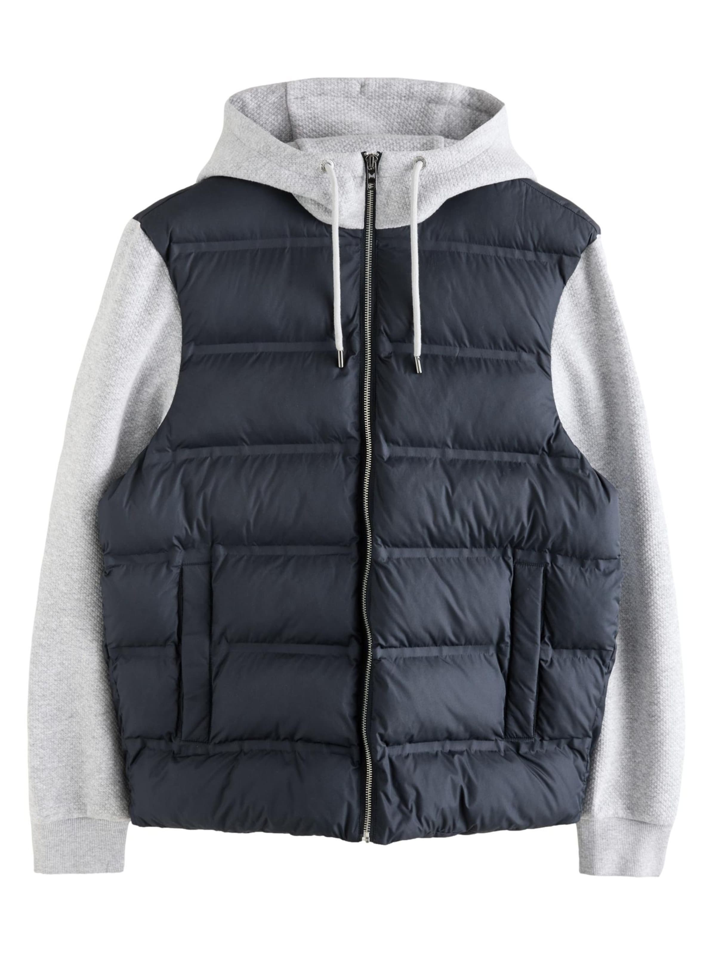 Next Jacke in Blau: Vorderseite