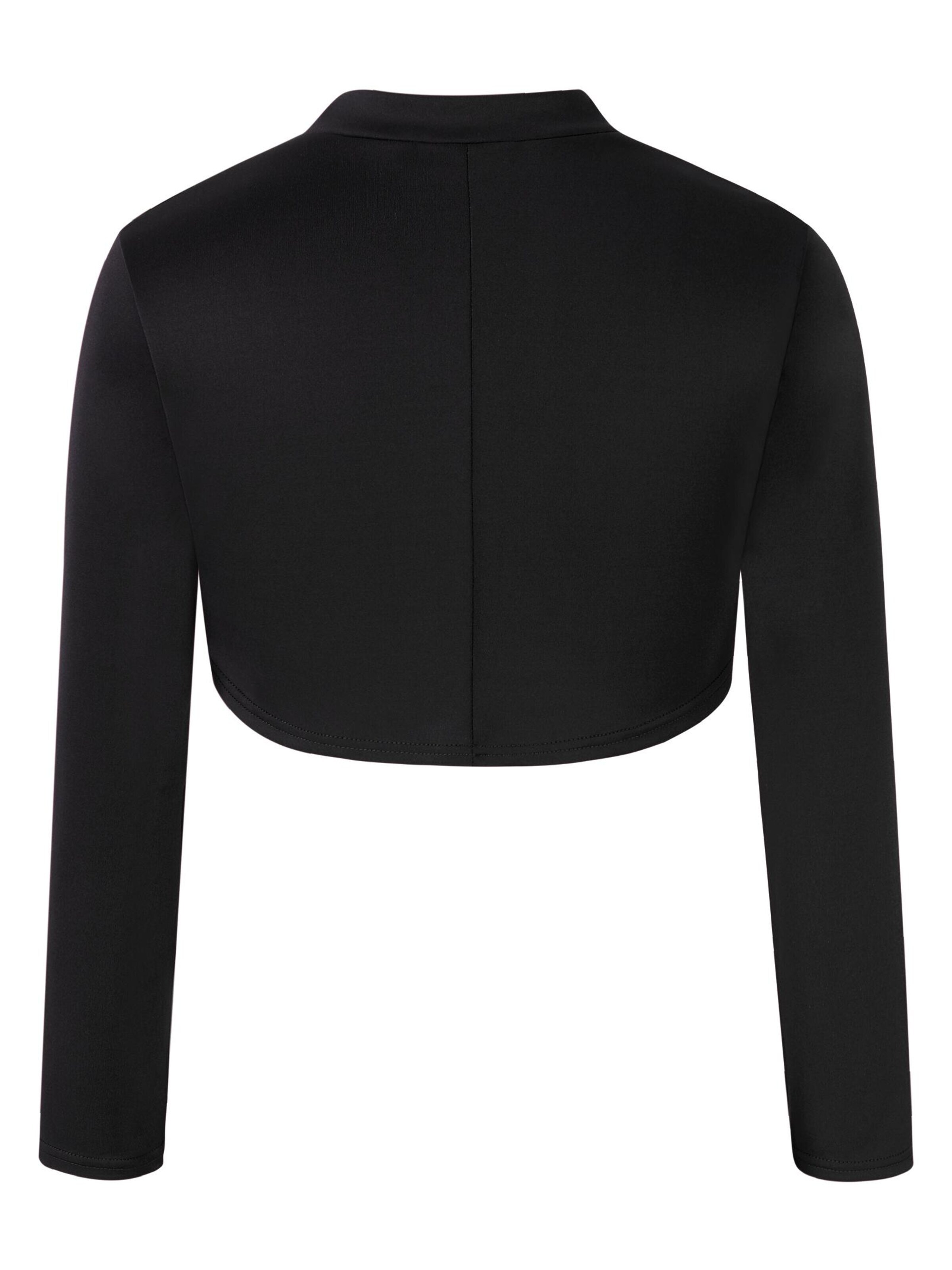 Yesfashion Bolerko w kolorze czarny