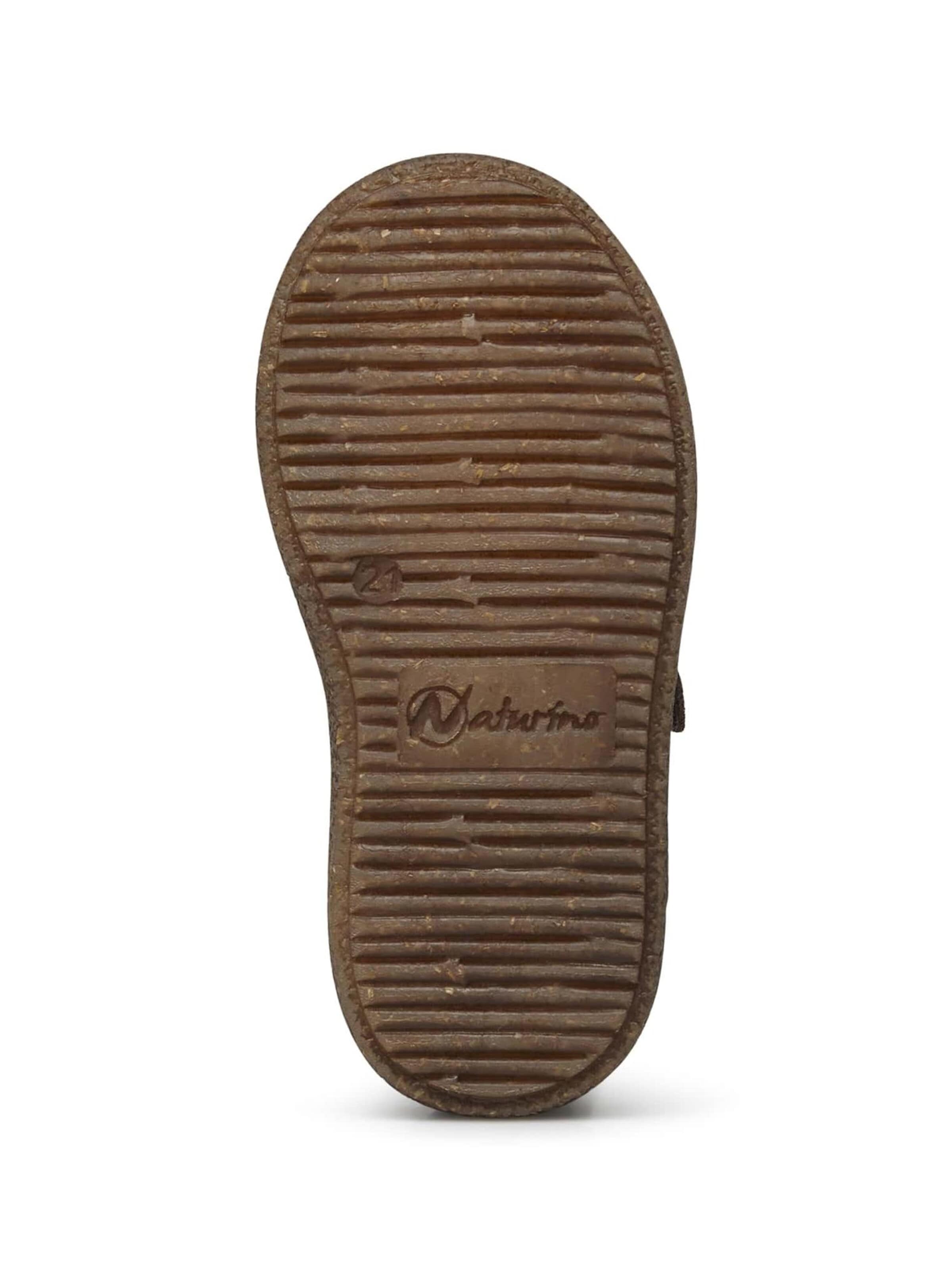 NATURINO Sneakers 'ALBUS VL' in Bruin
